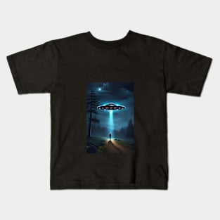 MIB UFO Encounters Kids T-Shirt